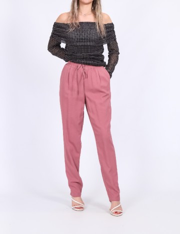 
						Pantaloni Vero Moda, roz