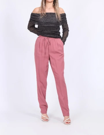 Pantaloni Vero Moda, roz