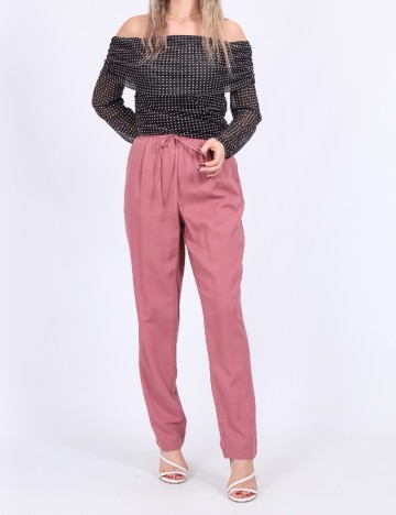 Pantaloni Vero Moda, roz