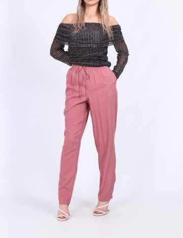 Pantaloni Vero Moda, roz