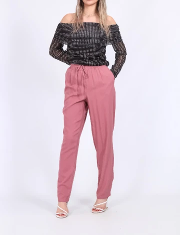 Pantaloni Vero Moda, roz