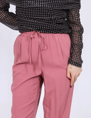Pantaloni Vero Moda, roz