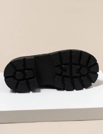 Mocasini Shein Kids, negru Negru