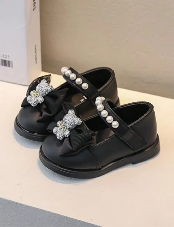 Pantofi Shein Kids, negru