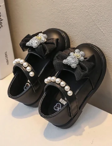 Pantofi Shein Kids, negru