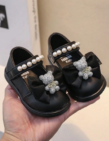 Pantofi Shein Kids, negru