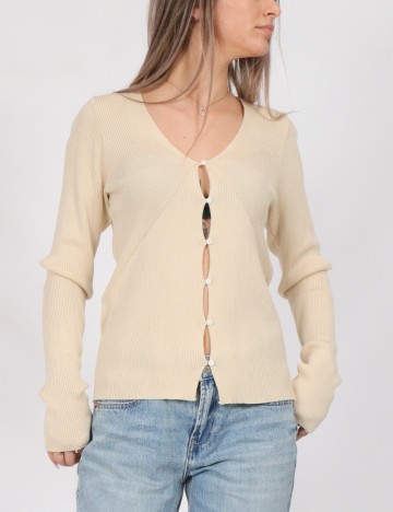Bluza Vero Moda, crem