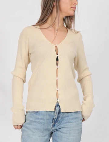 Bluza Vero Moda, crem