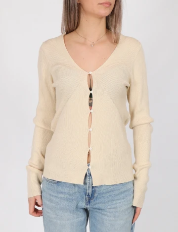 Bluza Vero Moda, crem