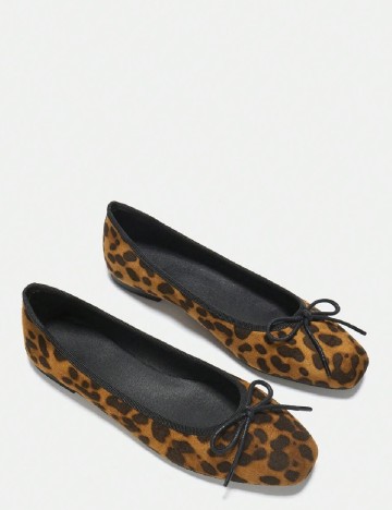 Balerini SHEIN, animal print