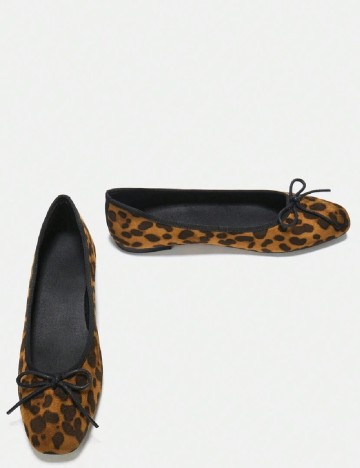 Balerini SHEIN, animal print
