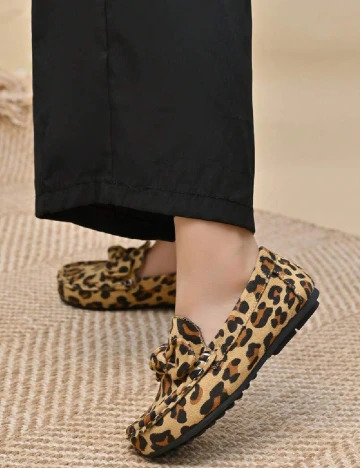 Mocasini Shein Kids, animal print Animal print