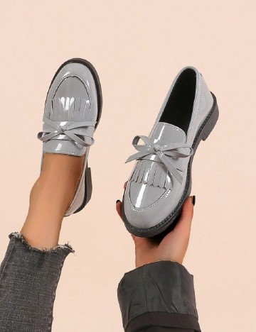 
						Mocasini SHEIN, gri