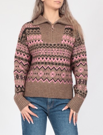 
						Pulover Vero Moda, maro