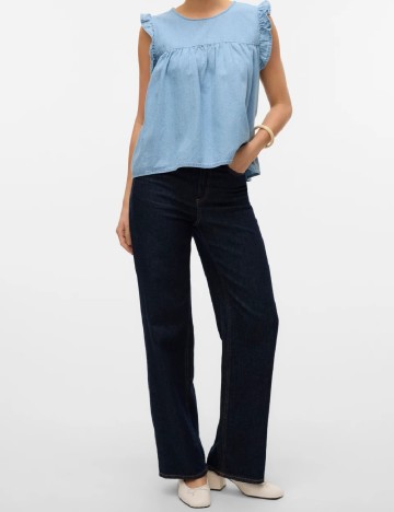 Bluza Vero Moda, albastru