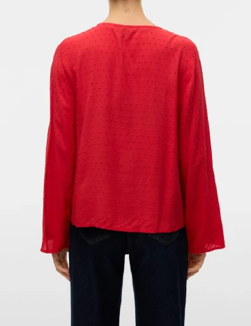 Bluza Vero Moda, rosu