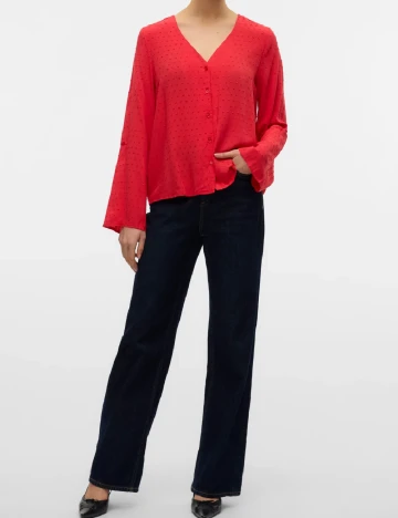 Bluza Vero Moda, rosu