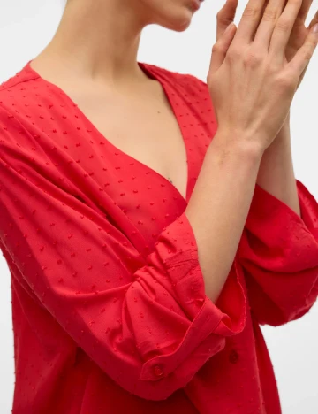 Bluza Vero Moda, rosu
