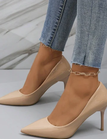 Pantofi SHEIN, crem Crem