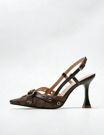 Pantofi SHEIN, maro