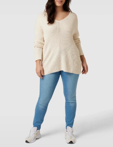 
						Blugi Vero Moda Curve, albastru
