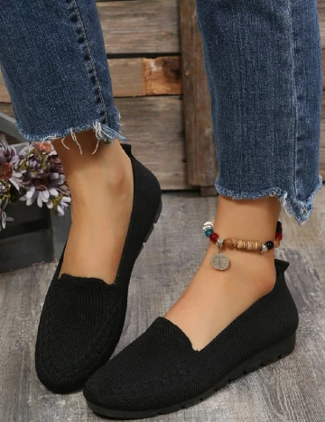 Espadrile SHEIN, negru Negru