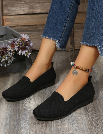 Espadrile SHEIN, negru