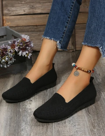 Espadrile SHEIN, negru Negru