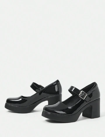Pantofi SHEIN, negru Negru