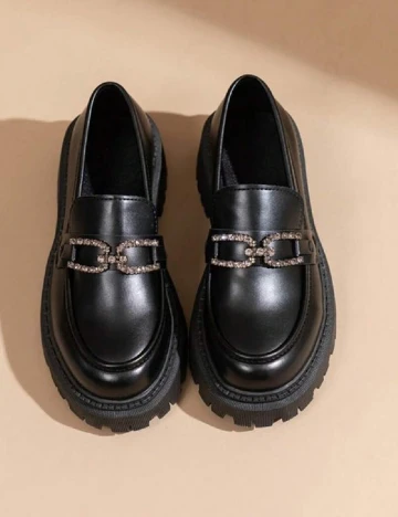 Mocasini SHEIN, negru