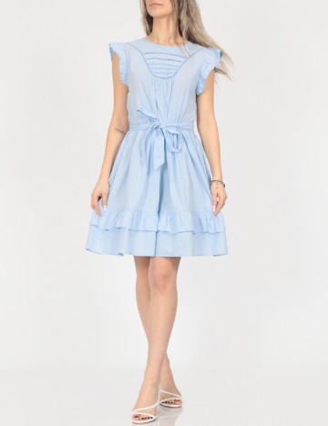 Rochie scurta Vero Moda, albastru