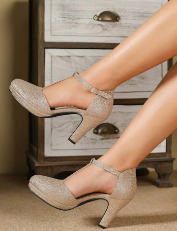 Pantofi SHEIN, auriu Galben
