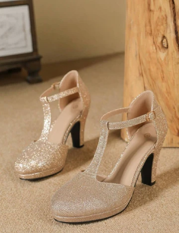 Pantofi SHEIN, auriu Galben