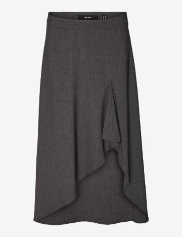 Fusta Vero Moda, gri