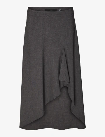 Fusta Vero Moda, gri