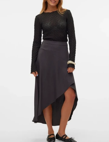 Fusta Vero Moda, gri