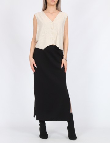 
						Fusta Vero Moda, negru