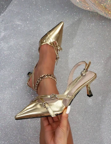 Pantofi SHEIN, auriu Galben