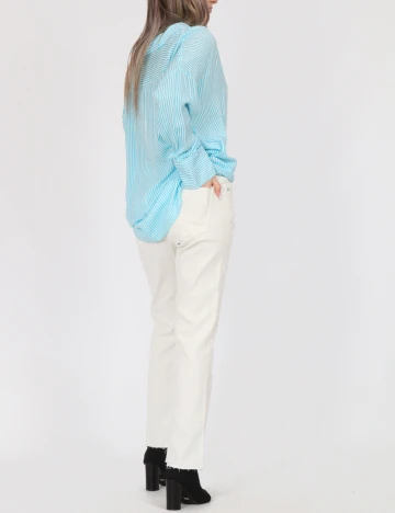Pantaloni Vero Moda, alb