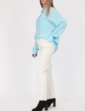 Pantaloni Vero Moda, alb