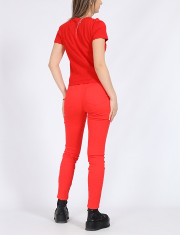 Blugi Vero Moda, rosu