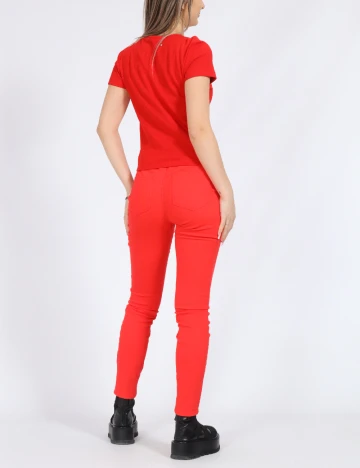 Blugi Vero Moda, rosu