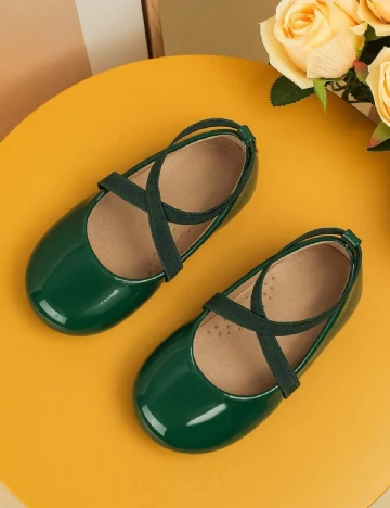 Pantofi Shein Kids, verde Verde