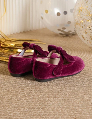 Pantofi Shein Kids, visiniu Rosu