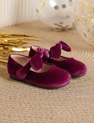 Pantofi Shein Kids, visiniu Rosu