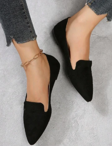 Balerini SHEIN, negru Negru