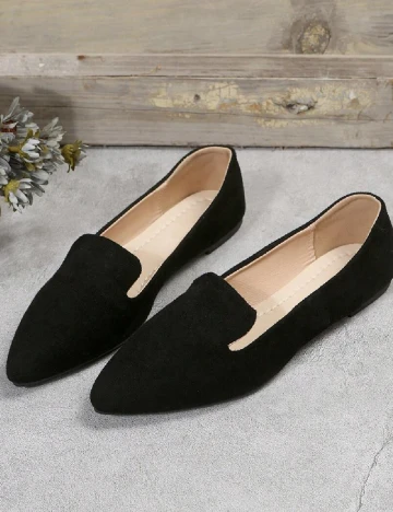 Balerini SHEIN, negru Negru