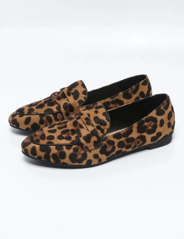Mocasini SHEIN, animal print Animal print