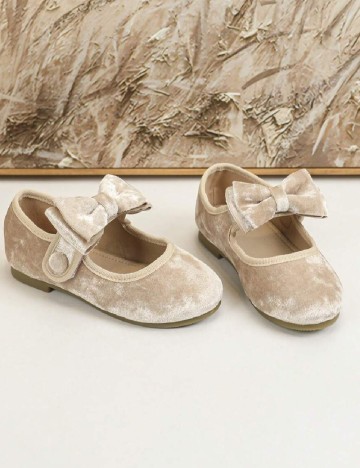 Pantofi Shein Kids, crem