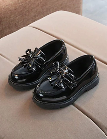 Mocasini Shein Kids, negru Negru